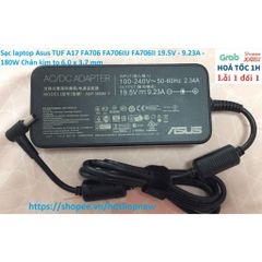 Sạc Laptop Asus TUF A17 FA706 FA706IU FA706II 19.5V 9.23A 180W Chân Kim To 6.0 x 3.7 mm - Phụ Kiện Chính Hãng Nguyên Zin