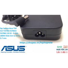 Sạc Laptop Asus TUF A17 FA706 FA706IU FA706II 19.5V 9.23A 180W Chân Kim To 6.0 x 3.7 mm - Phụ Kiện Chính Hãng Nguyên Zin