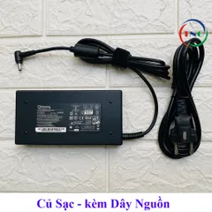 Sạc Laptop MSI Chicony 20V - 6A - 120W Chân Kim Nhỏ 4.5x3.0mm - Có Kim Nhỏ trong đầu sạc - đường kính đầu sạc 4.5mm PHỤ