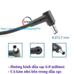 Sạc Laptop Asus Zephyrus 230W 19.5V 11.8A cho GU502 GU502L GU502LW GU502LV GU502LWS - Chân tròn lớn 6.0x3.7mm, Bảo hành 06 tháng