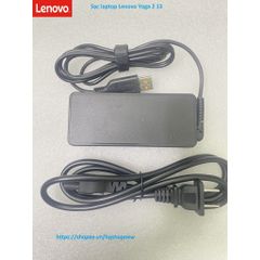 Sạc Laptop Chính Hãng Lenovo Yoga 700 700-14ISK - An Toàn, Hiệu Suất Tối Đa, Dây Vuông Đen, Thiết Bị Phụ Kiện Laptop