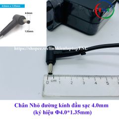 Sạc Laptop ASUS Chân Nhỏ 4.0mm - 19V 2.37A 45W Tương Thích VivoBook S14, X541, X441, X553, A540, K401, E402, E502 - Bảo Hành 12 Tháng