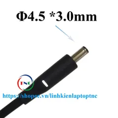 🔝 Sạc Laptop Dell Oval 19.5V 2.31A 45W chân kim nhỏ - XPS 13 (Dell Ovan 45w)