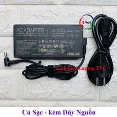 Sạc Laptop Asus 150W thay ASUS G512 G512Li G15 Gaming ROG Strix Output  20V - 7.5A Chân Kim To 6.0x3.7mm PHỤ KIỆN LAPTOP