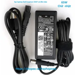 [Sạc zin] Sạc laptop Dell Inspiron 5437 19.5V - 3.34A - 4.62A - 65W - 90W Chân kim to 7.4 x 5.0 mm PHỤ KIỆN LAPTOP