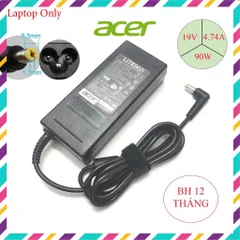 🔝 Sạc Laptop Acer ZIn  19V - 4.74A - 90W chính hãng chân thường, adapter laptop acer