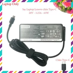 🔝 Sạc Laptop Lenovo 20V - 3.25A - 65W Zin chân Type-C