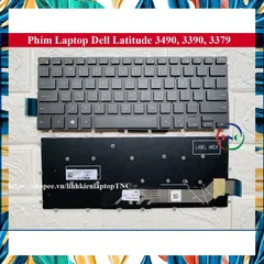 Bàn Phím Laptop Dell Latitude 3490 3390 3379 Zin có Led / không Led - phím trong máy PHỤ KIỆN LAPTOP