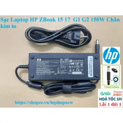 Sạc Laptop HP ZBook 15 17  G1 G2 150W Chân kim to PHỤ KIỆN LAPTOP