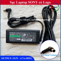 Sạc Laptop Sony 19.5V 4.7A - Adapter Chính Hãng Cao Cấp ZIN 90W, Linh Kiện Mới Đảm Bảo Chất Lượng, Bảo Hành 12 Tháng