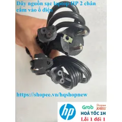 [Dây Xịn] Dây nguồn sạc laptop HP 2 chân cắm vào ổ điện PHỤ KIỆN LAPTOP