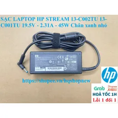[Sạc zin] SẠC LAPTOP HP STREAM 13-C002TU 13-C001TU 19.5V - 2.31A - 45W Chân xanh nhỏ PHỤ KIỆN LAPTOP