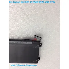 Pin laptop dell XPS 15 9560 9570 56W 97W PHỤ KIỆN LAPTOP