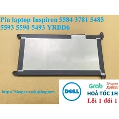Pin laptop Inspiron 5584 3781 5485 5593 5590 5493 YRDD6 WDX0R PHỤ KIỆN LAPTOP