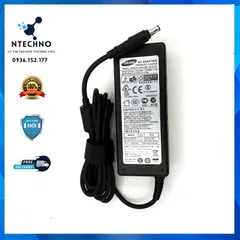 🔝 Sạc Laptop Samsung 19V - 4.74A 90W [Zin] (Adapter Samsung 19V - 4.74A) Tặng kèm dây nguồn  Bảo hành 12 Tháng