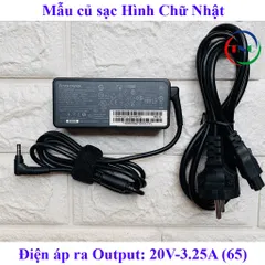 Sạc Laptop Lenovo 20V 2.25A chân nhỏ Φ4.0mm *1.7mm dành cho Laptop Lenovo IdeaPad PHỤ KIỆN LAPTOP