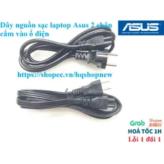 [Dây Xịn] Dây nguồn sạc laptop Asus 2 chân cắm vào ổ điện PHỤ KIỆN LAPTOP