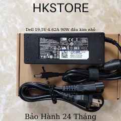 🔝 Sạc Laptop Dell 19.5V-4.62A 90W kim nhỏ Dell L321 5458 5558 5551 5555 5758 5759 5755 7437 7347 3147 3148  3558 9550 9