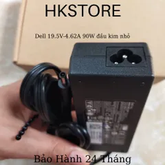 🔝 Sạc Laptop Dell 19.5V-4.62A 90W kim nhỏ Dell L321 5458 5558 5551 5555 5758 5759 5755 7437 7347 3147 3148  3558 9550 9