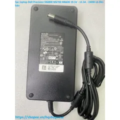 Sạc laptop Dell Precision M6800 M6700 M6600 19.5V - 12.3A - 240W có đèn báo PHỤ KIỆN LAPTOP