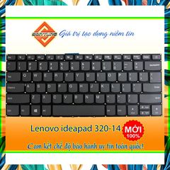 Bàn Phím Laptop Lenovo IdeaPad 320-14AST/320-14IKB/320-14ISK/320S-14IKB - Thay Thế Chất Lượng, Bảo Hành 09 Tháng