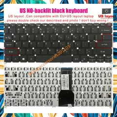Bàn phím laptop Acer Swift 1 SF114-32 SF114-33 SF114-34 SF114-32 - Có nút nguồn trên phím- Chuẩn US PHỤ KIỆN LAPTOP