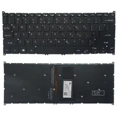 Bàn phím laptop Acer Swift 1 SF114-32 SF114-33 SF114-34 SF114-32 - Có nút nguồn trên phím- Chuẩn US PHỤ KIỆN LAPTOP