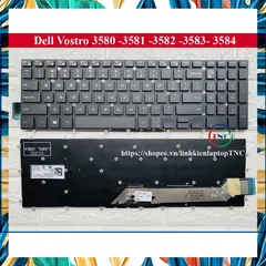 Bàn Phím Laptop Dell Vostro 3580 3581 3582 3583 3584 Zin có Led / Không Led - phím trong máy PHỤ KIỆN LAPTOP