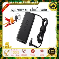 Sạc laptop SONY 19.5V 4.7A / 3.9A ZiN CHÍNH HÃNG CAO CẤP - sạc sony vaio - sạc sony PHỤ KIỆN LAPTOP