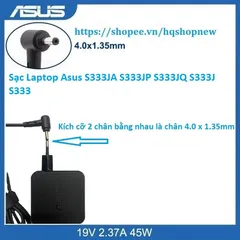 Sạc Laptop Asus S333JA S333JP S333JQ S333J S333 PHỤ KIỆN LAPTOP