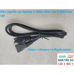 [Dây xịn] Dây nguồn sạc laptop 2 chân cắm vào ổ điện loại xịn PHỤ KIỆN LAPTOP