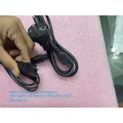 [Dây xịn] Dây nguồn sạc laptop 2 chân cắm vào ổ điện loại xịn PHỤ KIỆN LAPTOP