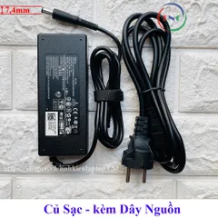 [Chân To] Sạc Laptop Dell 19.5V  4.62A  90W đường kính đầu sạc 7.4mm ký hiệu Φ7.4x5.0mm chân kim To Zin PHỤ KIỆN LAPTOP