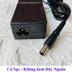 [Chân To] Sạc Laptop Dell 19.5V  4.62A  90W đường kính đầu sạc 7.4mm ký hiệu Φ7.4x5.0mm chân kim To Zin PHỤ KIỆN LAPTOP