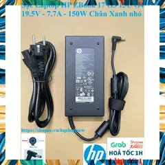 Sạc Laptop HP ZBook 17 G3 15U G4 19.5V - 7.7A - 150W Chân Xanh nhỏ PHỤ KIỆN LAPTOP