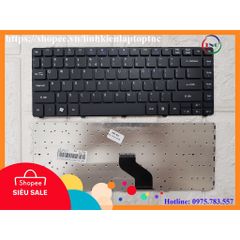 Bàn phím Laptop Acer Aspire 4736 4738 4349 4750 E1-431 E1-471 - Hàng Nhập Khẩu Chính Hãng, Chuẩn Tiếng Anh, Màu Đen