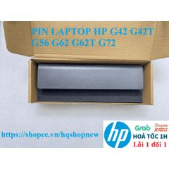 Pin Laptop HP G42 G42T G56 G62 G62T G72 - Pin 6 Cell Mới 100%, Bảo Hành Nhanh, Phụ Kiện Chính Hãng