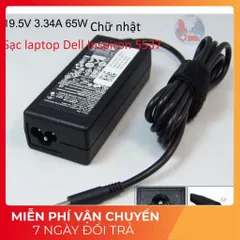 [Sạc zin] Sạc laptop Dell Inspiron 5537 19.5V - 3.34A - 4.62A - 65W - 90W Chân kim to 7.4 x 5.0 mm PHỤ KIỆN LAPTOP