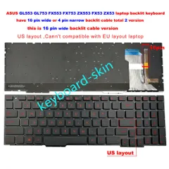 Bàn phím Laptop Asus GL553VD GL553VE GL553V GL753 GL753VD GL753V PHỤ KIỆN LAPTOP