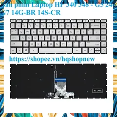 Bàn phím Laptop HP 340 348 - G5  340S 246 G7 14G-BR 14S-CR PHỤ KIỆN LAPTOP