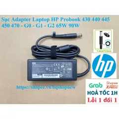 [Sạc zin] Sạc Adapter Laptop HP Probook 430 440 445 450 470 - G0 - G1 - G2 65W 90W PHỤ KIỆN LAPTOP