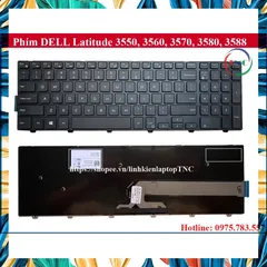 Bàn Phím Laptop Dell Latitude 3550 3560 3570 3580 3588 PHỤ KIỆN LAPTOP