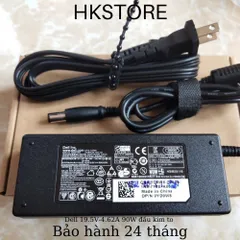 🔝 Sạc Laptop Dell 19.5V-4.62A 90W Kim To Dell E6420 E6520 E4300 E5400 E6400 E6410 E6500 N5110 N7110 1014 3400 3500 7466
