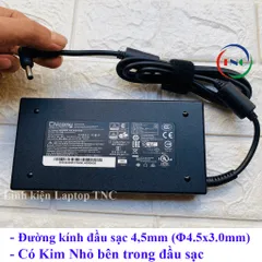 [Chân Nhỏ] Thay cho Sạc Laptop ASUS 19.5V 7.7A - 150W Chân 4.5x3.0mm -Có Kim Nhỏ trong đầu sạc chân - đường kính 4.5mm P