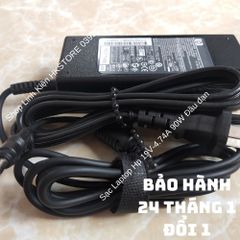 Sạc Laptop HP 19V-4.74A 90W Đầu Đạn Chất Lượng Cao Dành Cho HP Compaq 6535s, 6820s, 6515b - Bảo Hành 24 Tháng, Tặng Kèm Dây Nguồn