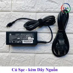 Sạc Laptop HP Type C 20V - 3.25A - 65W chân C USB C sạc Linh Kiện Mới bảo hành 12 tháng PHỤ KIỆN LAPTOP