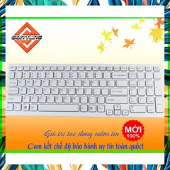 Bàn Phím Thay Thế Sony Vaio VPC-EB VPCEB Trắng - Phụ Kiện Laptop Chất Lượng Cao, Độ Nhạy Tốt, Bảo Hành 9 Tháng