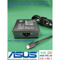 Sạc Laptop ASUS ROG Flow Z13 GZ301Z GZ301ZC GZ301ZE 20V 5A 100W - Phụ Kiện Chính Hãng USB Type-C An Toàn và Hiệu Quả