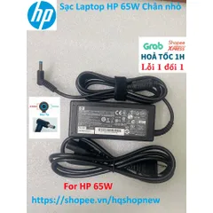 Sạc Laptop HP Chân to / Nhỏ 18.5V - 3.5A / 19V - 4.74A / 19.5V - 3.33A / 19.5V - 2.31A - Sạc máy tính Hp 45W / 65W / 90W