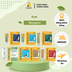 Kem Mỡ Kháng Viêm Neosporin - Giảm Đau, Ngừa Nhiễm Trùng, Giúp Liền Sẹo - Sản Phẩm Mỹ Chính Hãng